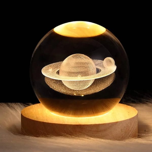 USB LED Night Light Galaxy Ball Table Lamp 3D