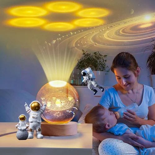 USB LED Night Light Galaxy Ball Table Lamp 3D