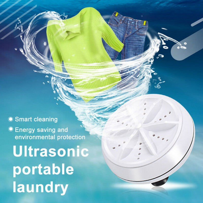 Portable Mini Turbine Washing Machine.