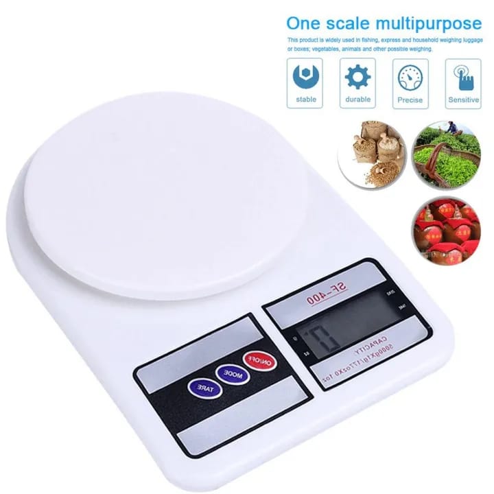 Kitchen Scale Weight Machine 10 kg with Digital Display