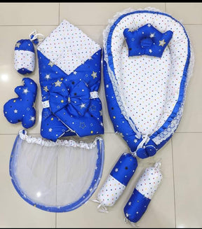 8 pcs/Set New Born Baby Bedding Set Carry Nest