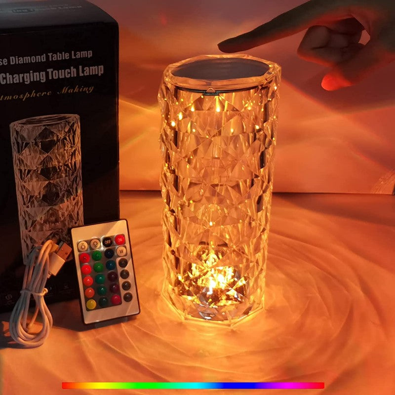 Led Crystal Touch Lamp