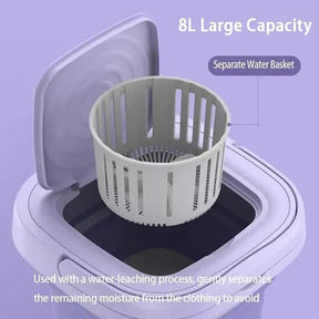 Foldable Mini Washing Machine With Dryer